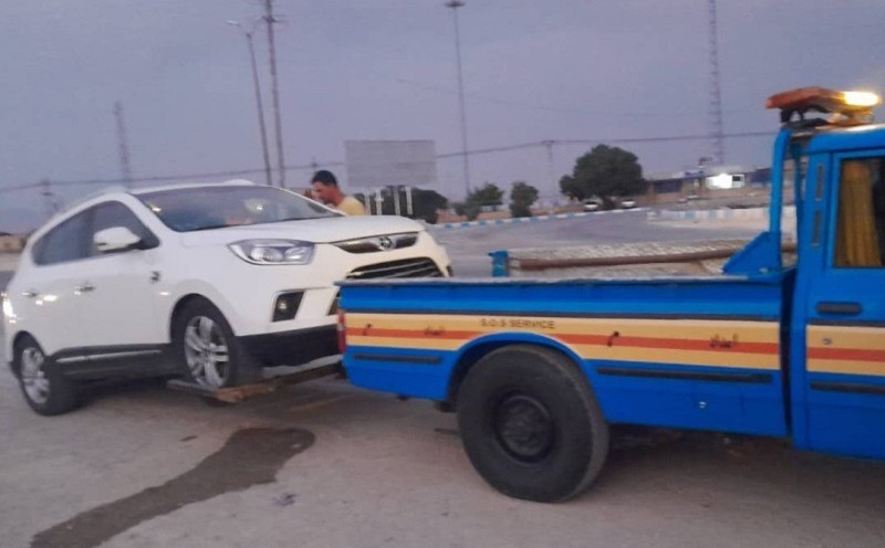 درخواست یدک کش در رزن